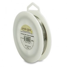 24ga Artistic Wire - Stainless Steel - 1/4lb