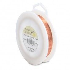 28ga Artistic Craft Wire - Bare Copper - 1/4lb (151m)