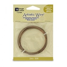 Antique Brass Artistic Wire - 12ga, 14ga, 16ga