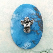 20x17mm Angel Findings - Angel Bead - 4.5mm hole - Each