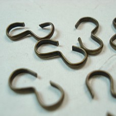 14x7mmx3mm Ant Brass Plated Connectors - Pack of 20