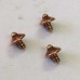 8mm TierraCast Basic Glue-in Large Hole Cap - Antique Copper - Pack of 2