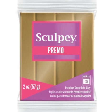 Premo Accent Polymer Clay - 57gm - Antique Gold (Metallic)