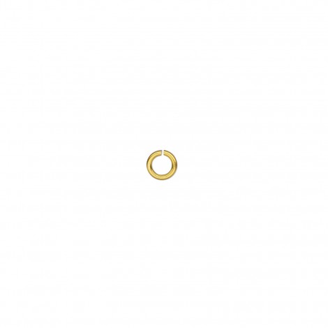 4mm (2.4mm ID) 20ga Tempered Hard Aluminium Round Jumprings - Gold - Pack of 100 4mm (2.4mm ID) 20ga Tempered Hard Aluminium Round Jumprings - Gold - Pack of 100