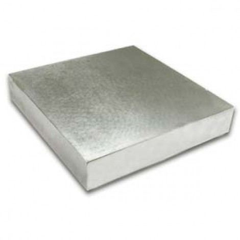 4x4x.5" Beadsmith Steel Bench Block 4x4x.5" Beadsmith Steel Bench Block