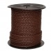 3mm Beadsmith Dark Brown Bolo Woven Leather Cord - 25yd (22.86m) Roll 3mm Beadsmith Dark Brown Bolo Woven Leather Cord - 25yd (22.86m) Roll