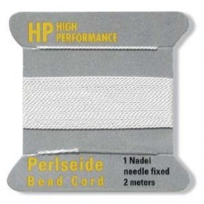 Griffin High Performance Bead Cord - White -Size 1 - 10