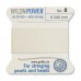 Griffin Nylon Bead Power Cord - White - Size 8 (0.8mm) - 2 metres Griffin Nylon Bead Power Cord - White - Size 8 (0.8mm) - 2 metres