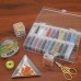 Beadsmith Basic Elements - 6/0 Glass Seed Bead Assortment Kit - 24 Flip Tubes in Box