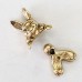 Bunny Bead Critter - Gold
