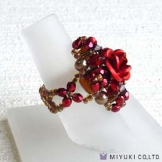 Miyuki Jewellery Kit - Carmen Rose Ring