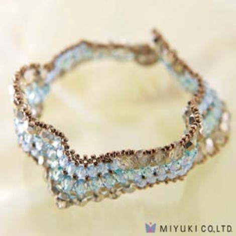 Miyuki Jewellery Kit - Blue Surge Bracelet