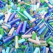 Miyuki Bugle Beads - Dragonfly Jeweltone Mix - 12.5gm