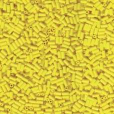 Miyuki #1 (3mm) Bugle Beads - Opaque Yellow - 12.5gm