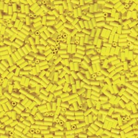 Miyuki #1 (3mm) Bugle Beads - Opaque Yellow