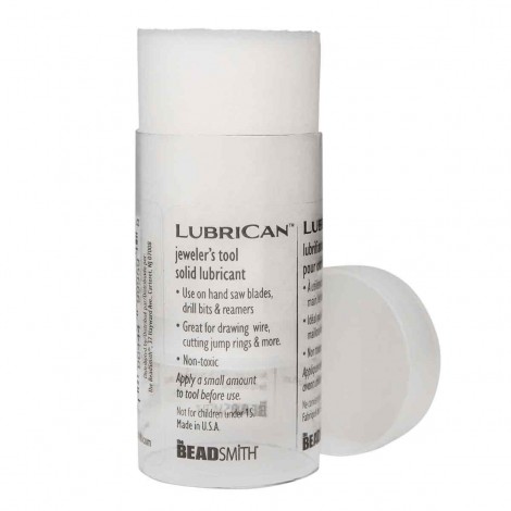Beadsmith LubriCan - Machinery Lubricant for Saws, Reamers, Drill bits - 1.6oz Push Tube Beadsmith LubriCan - Machinery Lubricant for Saws, Reamers, Drill bits - 1.6oz Push Tube