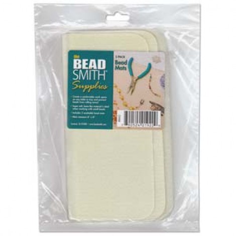 Beadsmith Mini Bead Mats - 10x10cm (8 inches square) - Pack of 2