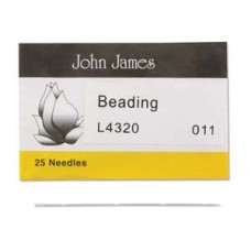 #11 John James English Beading Needles - Pk of 25