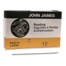 John James Beading Needles #12 Longs - Pack of 25