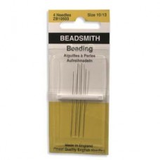 Beadsmith Beading Needles - Longs - 10/13 - Pk of 4