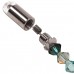 Beadsmith Bead Bandit End Cap Crimp Covers - Silver Plated - Pack of 36