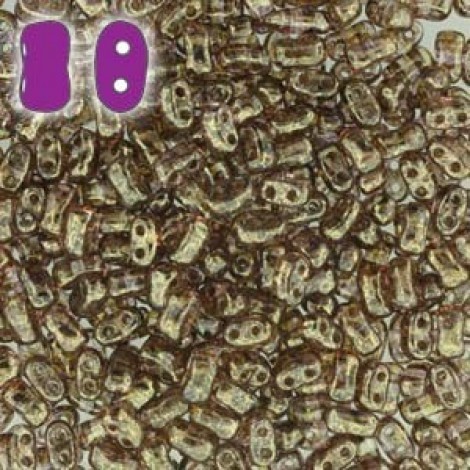 Czech BI-BO 5.5x2.8mm Beads - Cr Senegal Brwn-Violet - 23gm Czech BI-BO 5.5x2.8mm Beads - Cr Senegal Brwn-Violet - 23gm