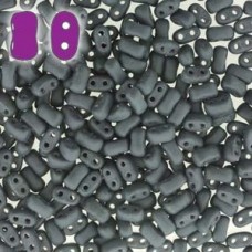Czech BI-BO 5.5x2.8mm Beads - Jet Matte - 23gm