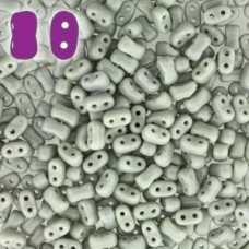 Czech BI-BO 5.5x2.8mm Beads - Opaque Grey - 23gm