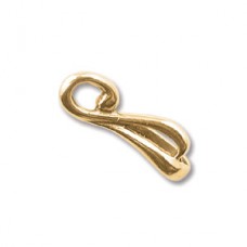 16.7mm Anti-Tarnish Brass Eye - Pack of 2