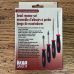 Beadsmith 4 Piece Mini Ergonomic Handle Bead Reamer Set