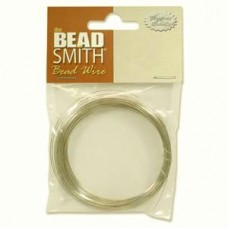 22ga Beadsmith German Medium Temper Craft Wire - Brass- 20m