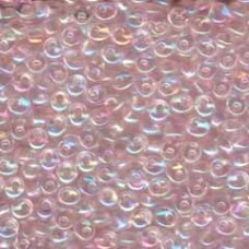 4mm Magatama Baby Pink AB Seed Beads