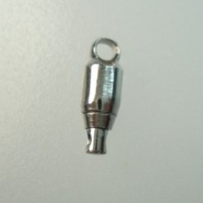 18x14mm Silver Metal Shoe Clips w/2.5mm holes