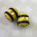26mm Baby-Safe Teething Beads or Knitting Needle Protector Tips - Froggies - Per pair 26mm Baby-Safe Teething Beads or Knitting Needle Protector Tips - Froggies - Per pair
