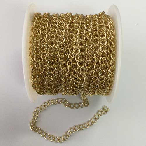 4.2x5.7mm Silver Plated Steel Nickel FreeTarnish Resistant Open Curb