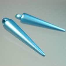 24mm Metallic Spike Drops - Blue
