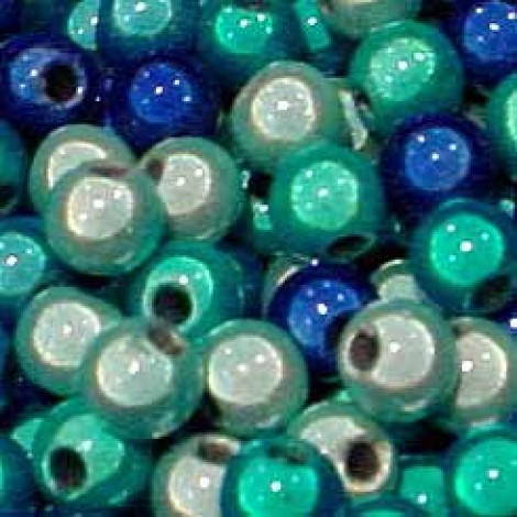 6mm Blues Miracle Bead Mix