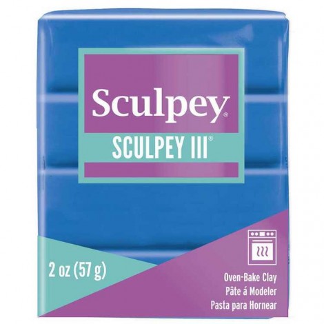 Sculpey III Polymer Clay - 57g - Blue