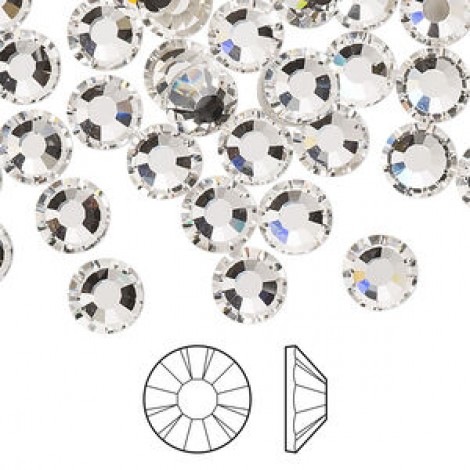 7mm (SS34) Preciosa Maxima Hotfix Crystals - Crystal - Pack of 24 7mm (SS34) Preciosa Maxima Hotfix Crystals - Crystal - Pack of 24