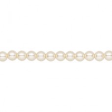 4mm Czech Preciosa Nacre Crystal Pearls - Creamrose- Pack of 10