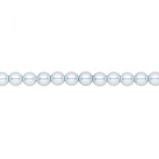 8mm Czech Preciosa Nacre Crystal Pearls - Light Blue - Pack of 10
