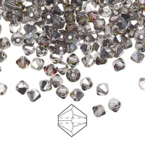 6mm Swarovski 5328 Crystal Bicones - Vitrail Medium  - Pack of 10