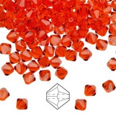 5mm Swarovski Faceted Bicones - Hyacinth - Pack of 10
