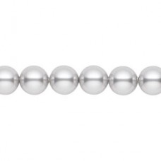 10mm Swarovski 5810 Crystal Pearls - Light Grey - Pack of 10