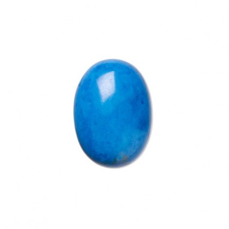 18x13mm Howlite Turquoise Oval Designer Quality Cabochons - Each