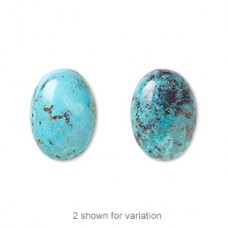 18x13mm Turquoise Gemstone Oval Cabochons