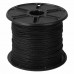 1mm Black Waxed Indian Cotton Cord - 100m Spool