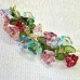 Glass Flower Charm Bead Assorted Mix - 30 pieces Glass Flower Charm Bead Assorted Mix - 30 pieces