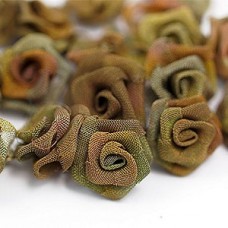 14mm Vintage Style Folded Mesh Roses
