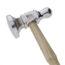 32cm Beadsmith Slightly Domed Chasing Hammer for Metalwork - 6oz